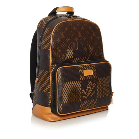 louis vuitton damier geant canvas backpack|louis vuitton checkered bag.